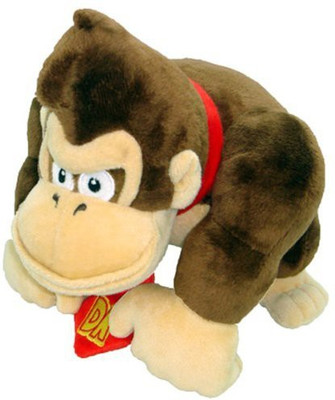 

Nintendo Official Super Mario Donkey Kong Plush9"(Brown)