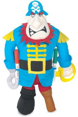 Play Along 15" Doodle Human Pirates Cap'N Pegleg(Blue)
