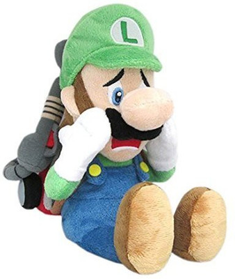 

Little Leaf Buddy Super Mario Series Luigis Mansion 10" Scared Luigi with Strobulb Plush - 24 inch(Multicolor248)