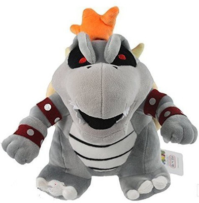 

Super Mario Brothers super mario bros bowser koopa dry bone grey 10" plush doll toy RARE! - 20 inch(Multicolor)