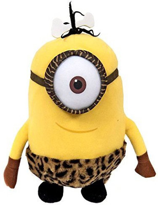

Universal New 2015 Minions Movie 9" To 10" Plush "Caveman" Minion(Yellow)