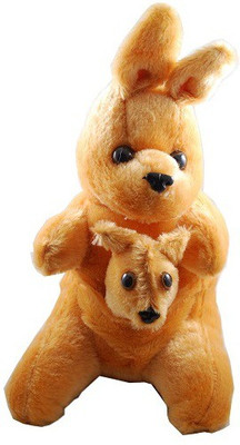 

Forty Creek Kangaroo With Baby in Pouch (Creamish Brown) - 32 cm(Brown, Cream)