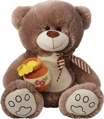 Dimpy Bear with Honey Pot - 18.89 inch(Multicolor)