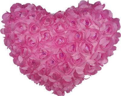 

Aparshi Pinky rose heart soft toy for valentine - 40 cm(Pink)