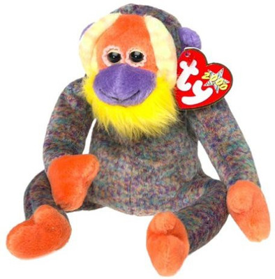 

ty Beanie Ba Bananas The Monkey - 6 inch(Grey)