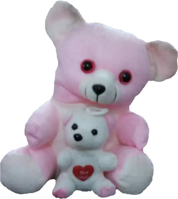

Ekku Mother Teddy(Pink) - 12 inch(pink)