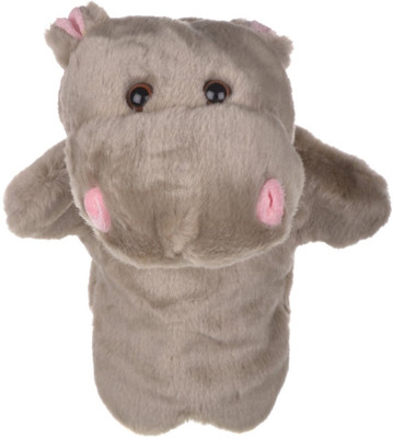 

Twisha Hand Puppets Hippo - 10 inch(Grey)