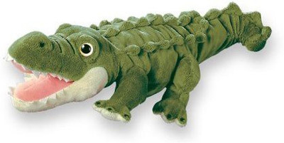 

Enesco Aquatic Wonders 7" Alligator Plush - 5 inch(Green)
