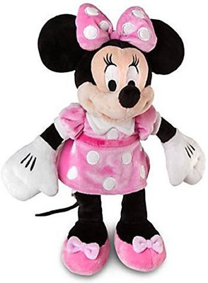 

Minnie Mouse Disney Small Plush 12'' H Pink Dress(Pink)
