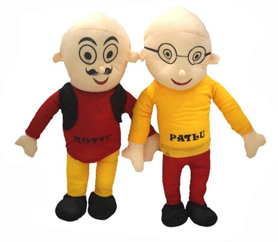 

Srvsoft motu patlu soft toy - 45 cm(Multicolor)