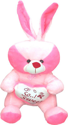 Riya Enterprises Rabbit-3 - 35 cm(Pink)