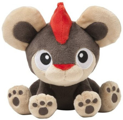 

Takara Tomy Pokemon Center Litleo/Shishiko 6" Plush Doll(Brown)