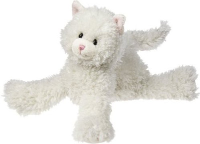 

Mary Meyer Fluffy Kitty 15" Plush - 10 inch(White)
