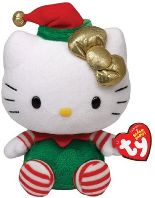 

TY Beanie Babies Hello KitGreen Christmas Outfit - 19 inch(White)