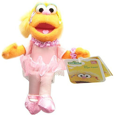 

Enesco Gund Sesame Street Zoe Finger Puppet Puppets 6" Puppets - 13 inch(Pink)