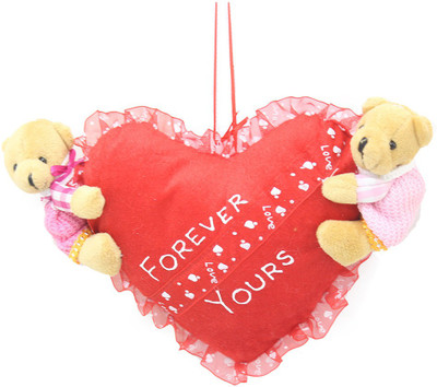 

Tickles Beautiful With Hanging Loving Teddies - 23 cm(Multicolor)