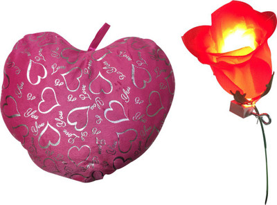 

Priyankish Exclusive Soft Toy Combo - 12.5 inch(Pink, Red)