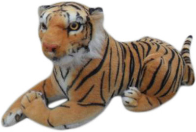 Fusion Toys Soft Cute Tiger - 16 cm(Brown)