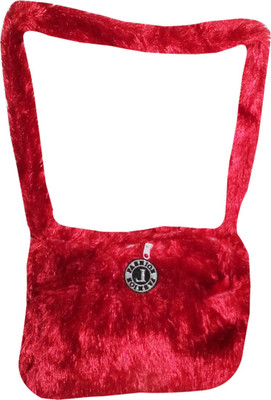 

Riya Enterprises Long Handle Bag - 28 cm(Red)