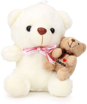 37% OFF on Tickles Brother In Lap Teddy - 18 cm(White) 37% OFF on Tickles Brother In Lap Teddy - 18 cm(White)