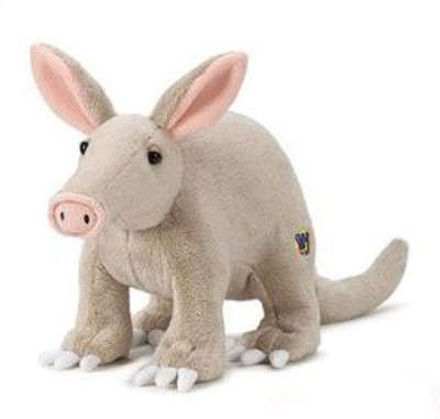 

Webkinz Virtual Pet Plush Aardvark + Bookmark New With Sealed Tag - 13 inch(Grey)