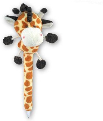 

Puzzled Giraffe Plush Pen(Orange)