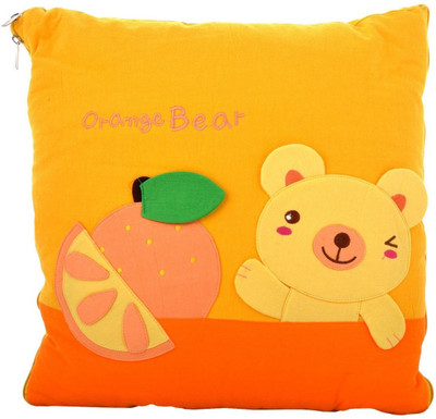 

Twisha Blanket Bear Pillow - 13 inch(Yellow)