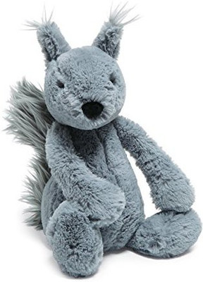 

Jellycat Woodland Babe Grey Squirrelmedium 12"(Grey)