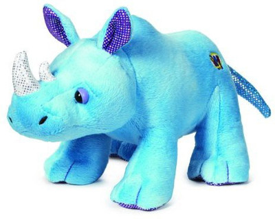 

Webkinz Radiant Rhino Plush(Blue)