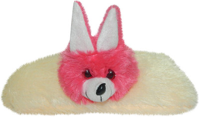 Crack4Deal Pillow Cum Doggy - 8 cm(Cream-Rani)
