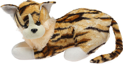 

Fashion Knockout Cat Tiger Print - 18 cm(Beige)