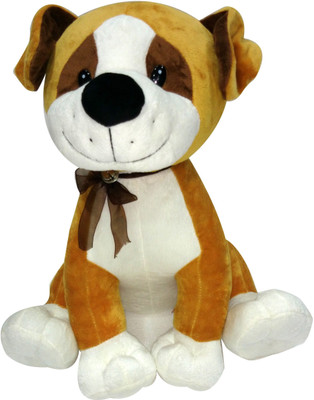 

Soft Buddies Cute Dog Small Dark - 8 inch(Brown)