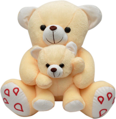 

Joey Toys Mother child teddy 42 cms - 16.5 inch(Beige)