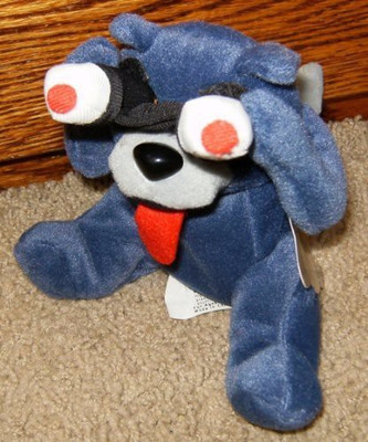 

Meanies Peeping Tom Cat Series 2 Bean Bag Plush From The Idea(Blue)