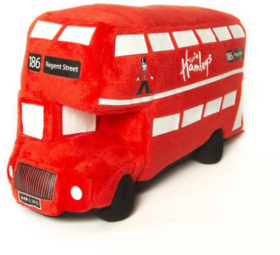 

Hamleys Plush London Bus - 31 cm(Red)