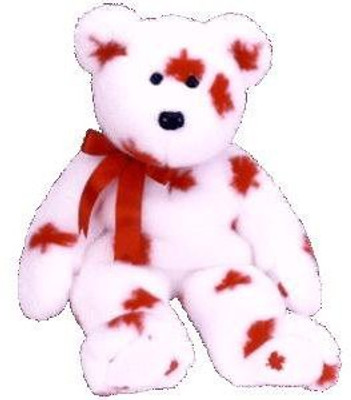 TY Beanie Babies Chinook Bear(White)
