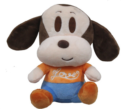 

Tipi Tipi Tap Cute Dog Teddy Bear Soft Toy - 20 cm(Multicolor)