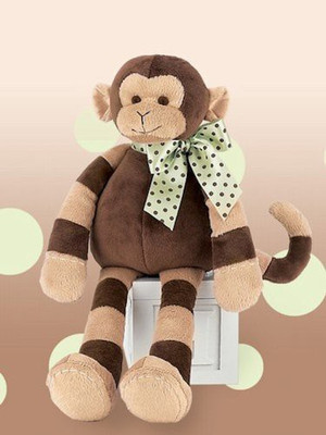 

Bearington Bears Bearington Bonkers Little Stitches Plush Monkey(Brown)