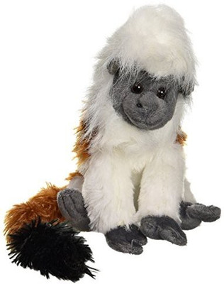 

Wild Republic Ckmini Cottontop Tamarin Plush(White)