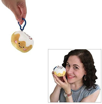 Squishable Micro Cinnamon Bun Plush 3"(Black)