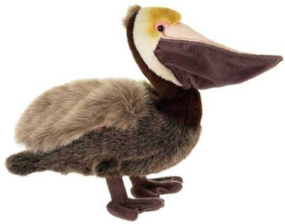 

Fiesta Toys 14" Brown Pelican Plush Bird(Brown)