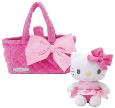 

Hello Kitty Plush In Bag Pink Ribbon(Pink)