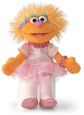 

Enesco Zoe Ballerina Princess 6" Sesame Street Plush Beanbag Doll - 9.84 inch(Orange)