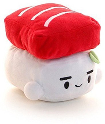 

FOOD PLUSH Japanese Food Sushi Small Cushion Gift Plush Decoration(White)