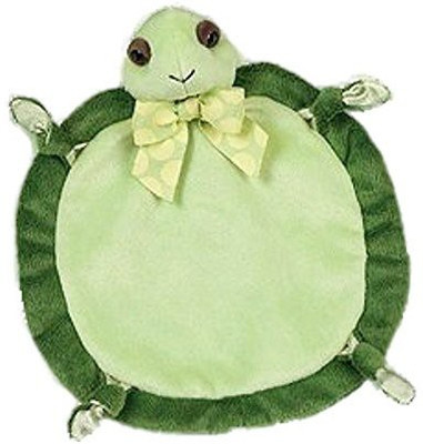 

Bearington Bears Bearington Ba 8" Round Wee Tiggles Blankie - 6 inch(Green)