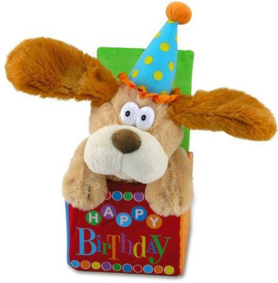 

Mills Cuddle Barn 12" Flappy Birthday Animated Plush Puppy Dog Singing "Happy Birthday" - 20 inch(Multicolor66)