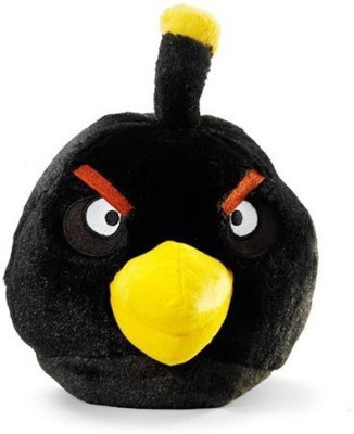 

Angry Birds Plush 8Inch Black Bird With Sound - 10 inch(Black)