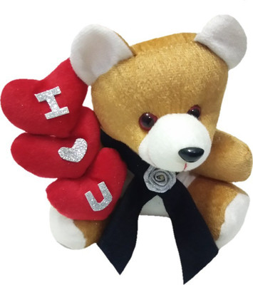 

Aparshi Browny Teddybear stuffed soft toy - 24 cm(Multicolor)