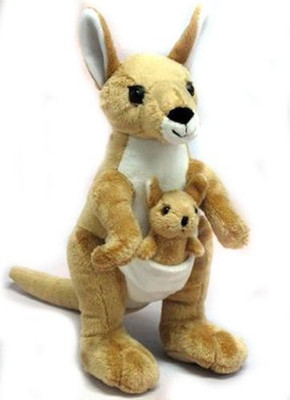 

Wishpets 105" Kangaroo Plush - 15 inch(Brown)