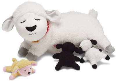 

Manhattan Toy Nursing Nola Sheep Plush - 25 inch(Multicolor)